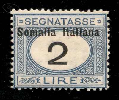 Italia / Colonie / Somalia / Segnatasse
