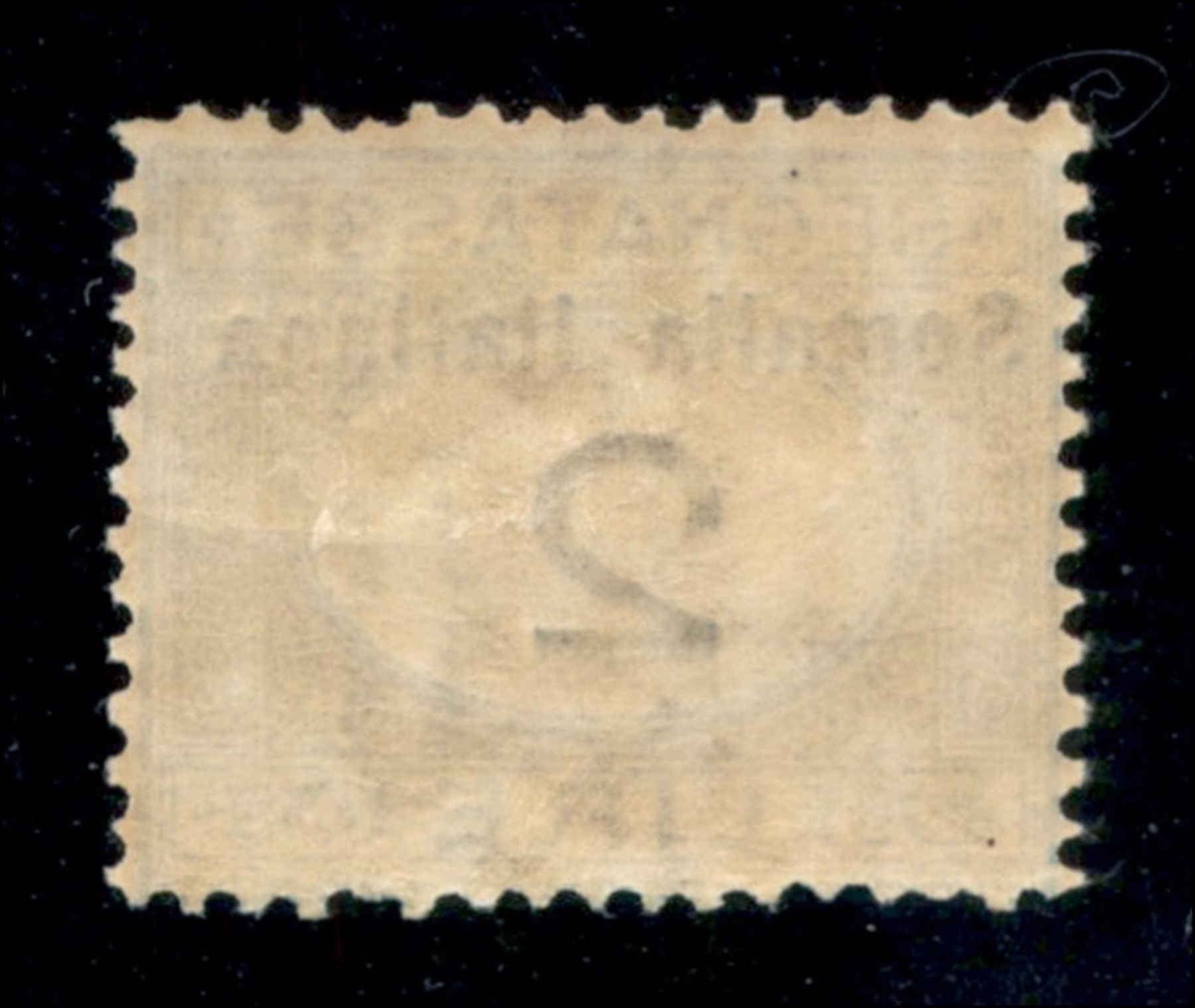 Italia / Colonie / Somalia / Segnatasse