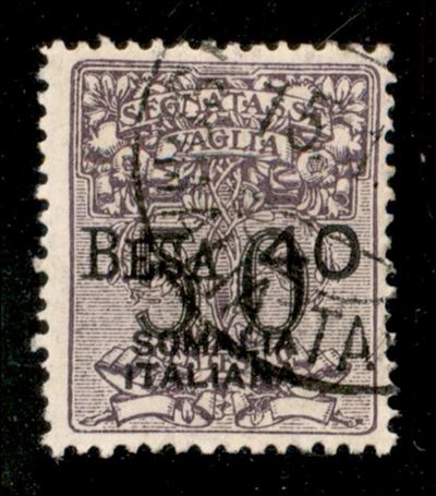 Italia / Colonie / Somalia / Segnatasse per Vaglia