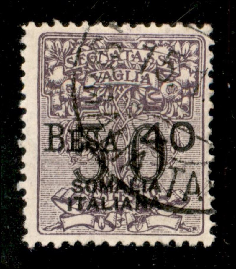 Italia / Colonie / Somalia / Segnatasse per Vaglia