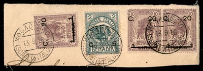 Italia / Colonie / Somalia / Posta Ordinaria