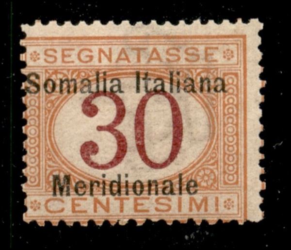 ITALIA / Colonie / Somalia / Segnatasse