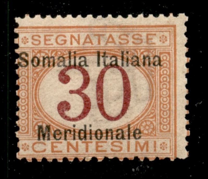 Italia / Colonie / Somalia / Segnatasse