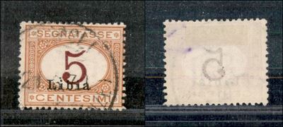 Italia / Colonie / Libia / Segnatasse