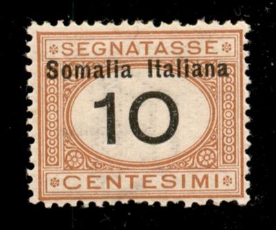 Italia / Colonie / Somalia / Segnatasse