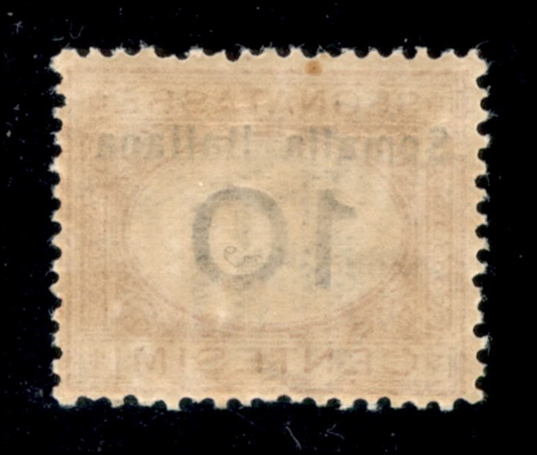 Italia / Colonie / Somalia / Segnatasse