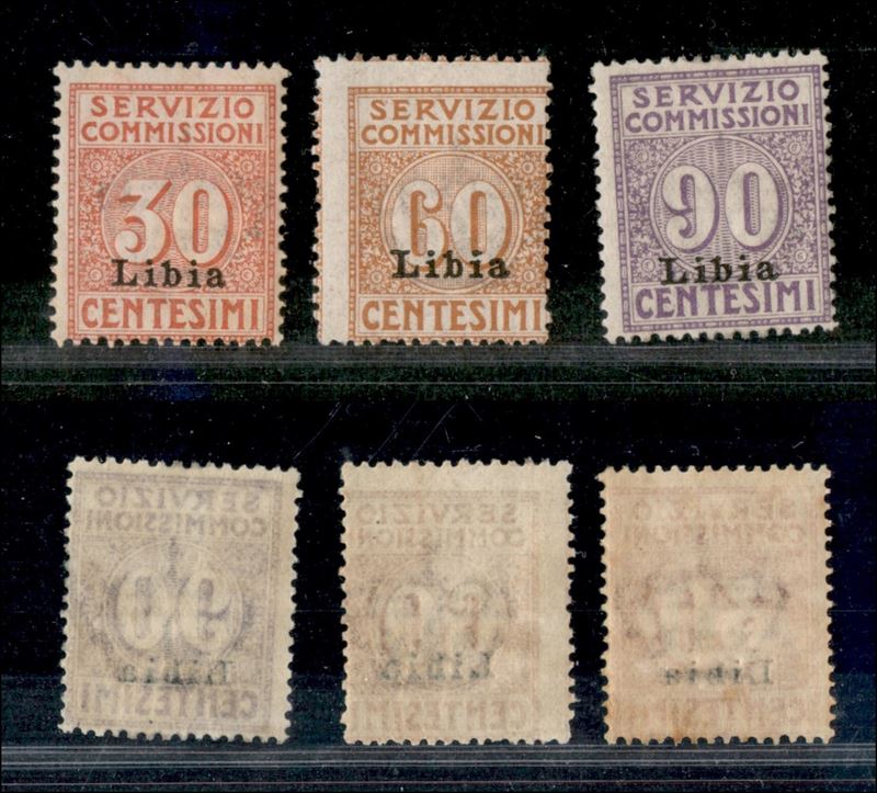 Italia / Colonie / Libia / Servizio Commissioni