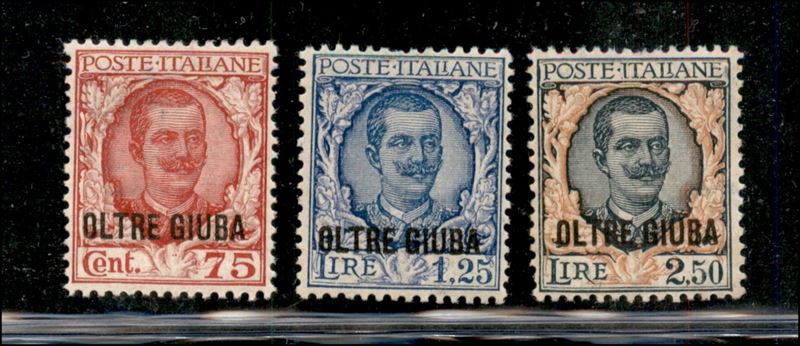 Italia / Colonie / Oltre Giuba / Posta Ordinaria