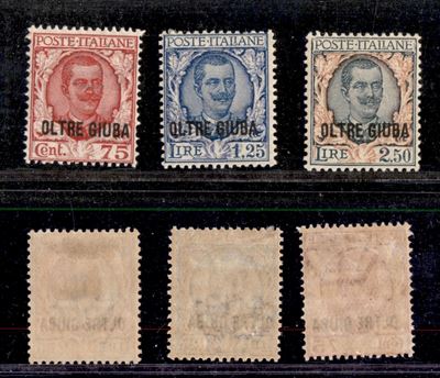 Italia / Colonie / Oltre Giuba / Posta Ordinaria