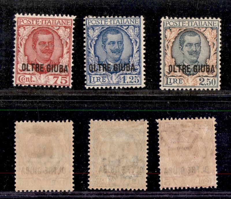 Italia / Colonie / Oltre Giuba / Posta Ordinaria