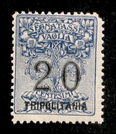 Italia / Colonie / Tripolitania / Segnatasse per Vaglia