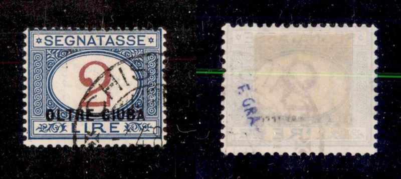 Italia / Colonie / Oltre Giuba / Segnatasse