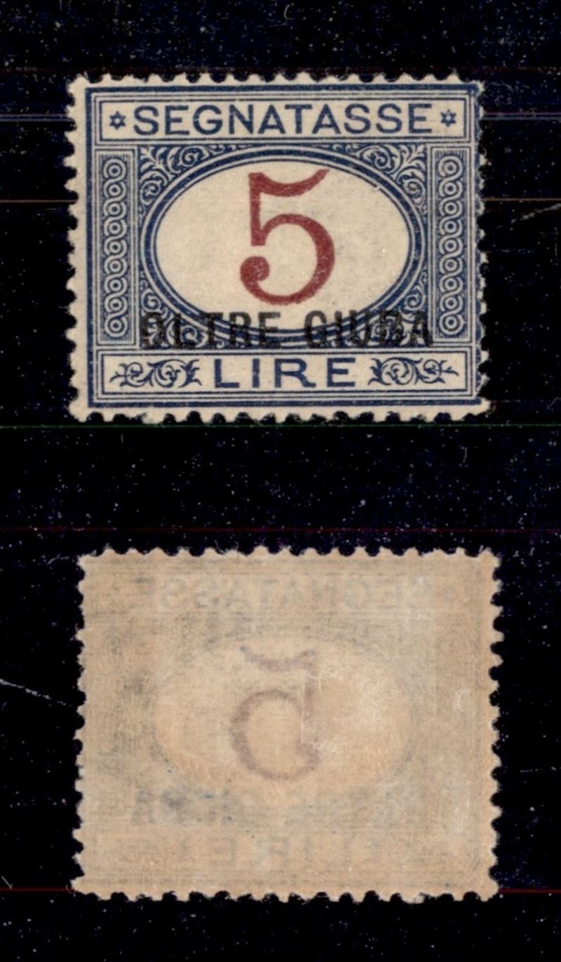 Italia / Colonie / Oltre Giuba / Segnatasse