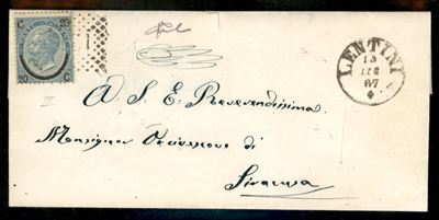 Italia / Regno / Vittorio Emanuele II / Posta Ordinaria