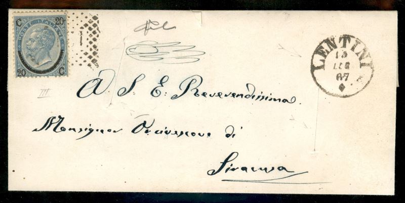 Italia / Regno / Vittorio Emanuele II / Posta Ordinaria