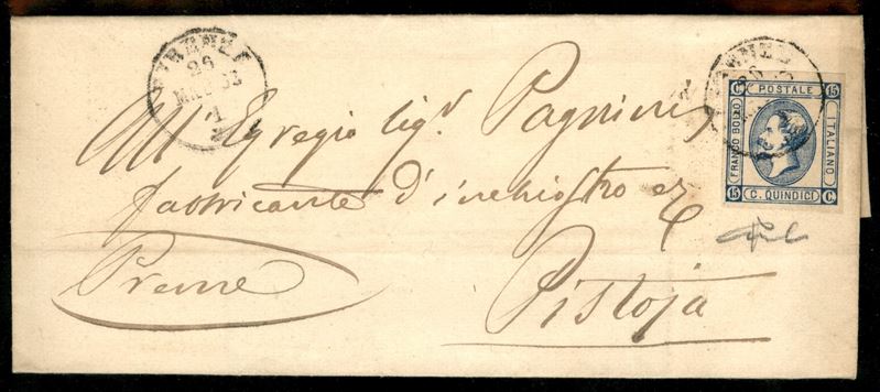 Italia / Regno / Vittorio Emanuele II / Posta Ordinaria