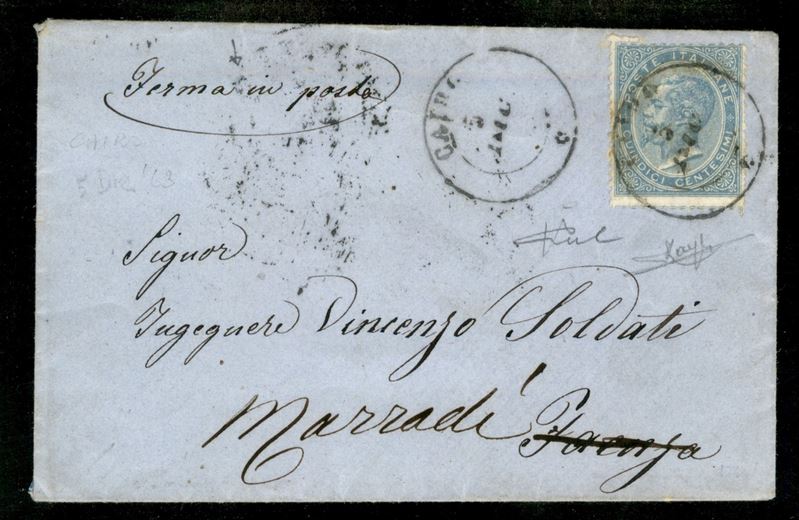 Italia / Regno / Vittorio Emanuele II / Posta Ordinaria