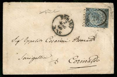 Italia / Regno / Vittorio Emanuele II / Posta Ordinaria