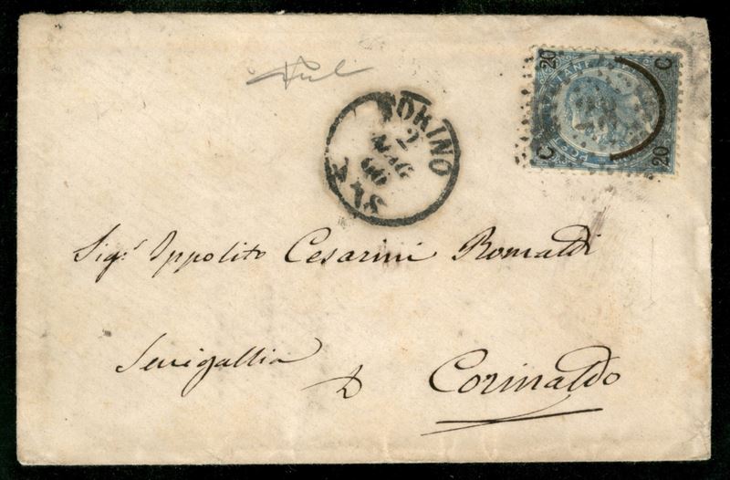 Italia / Regno / Vittorio Emanuele II / Posta Ordinaria