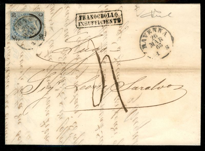 Italia / Regno / Vittorio Emanuele II / Posta Ordinaria