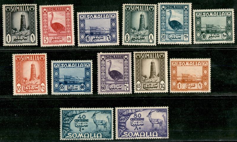 Italia / Occupazioni Straniere delle Colonie / Somalia a.f.I.s. / Posta Ordinaria