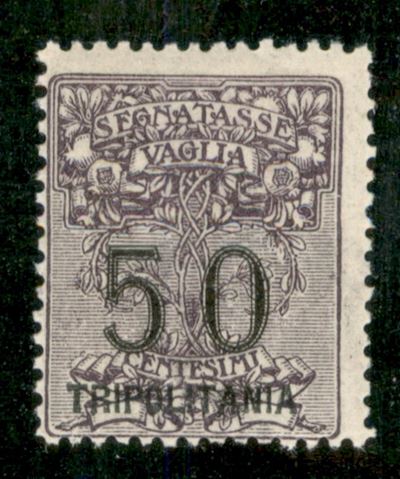 Italia / Colonie / Tripolitania / Segnatasse per Vaglia