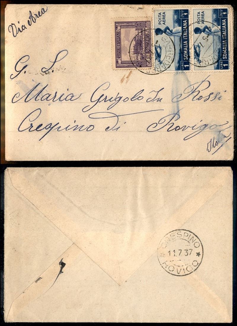 Italia / Colonie / Somalia / Aerogrammi