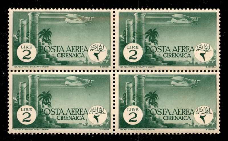 Italia / Colonie / Cirenaica / Posta Aerea
