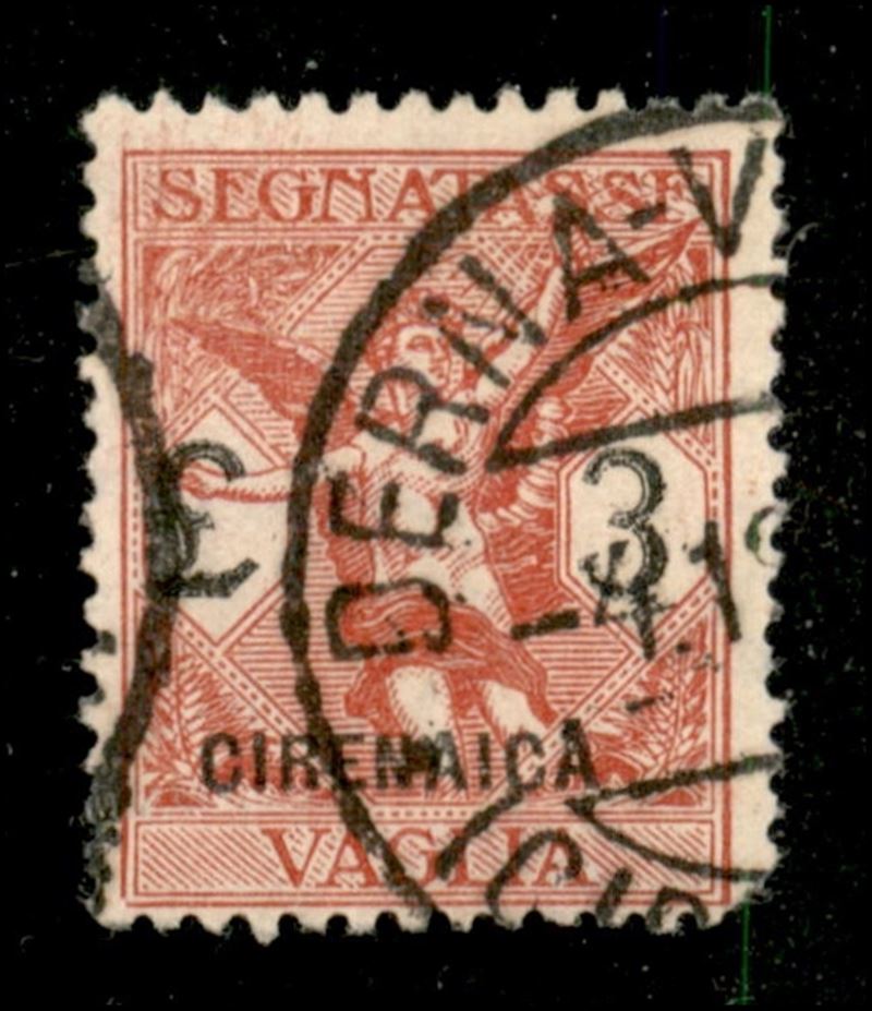Italia / Colonie / Cirenaica / Segnatasse per Vaglia
