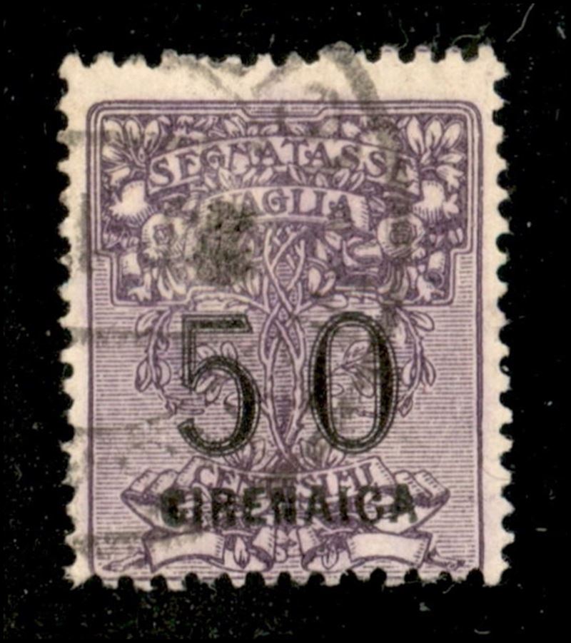 Italia / Colonie / Cirenaica / Segnatasse per Vaglia