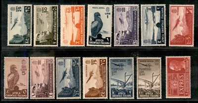 Italia / Colonie / Africa Orientale Italiana / Posta Ordinaria + Aerea + Espressi