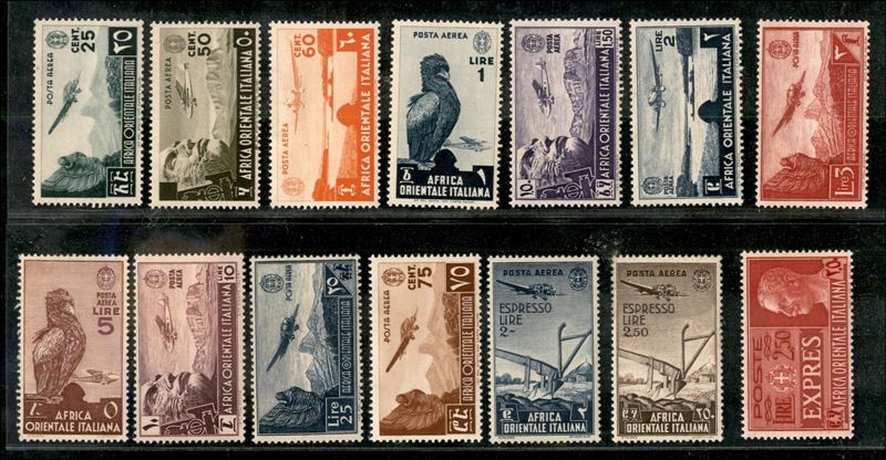 Italia / Colonie / Africa Orientale Italiana / Posta Ordinaria + Aerea + Espressi