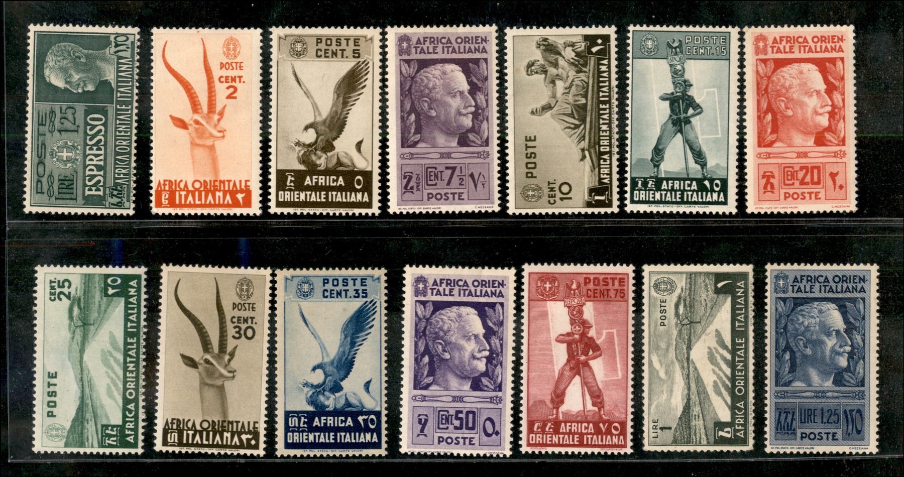 Italia / Colonie / Africa Orientale Italiana / Posta Ordinaria + Aerea + Espressi