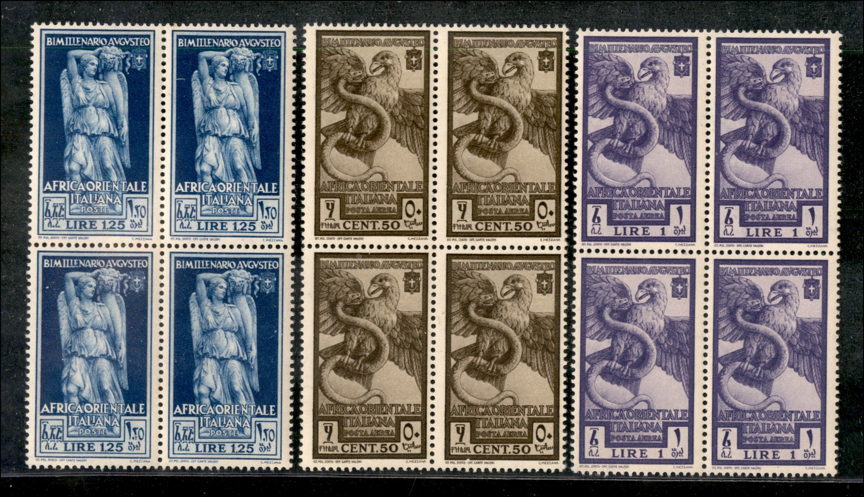 Italia / Colonie / Africa Orientale Italiana / Posta Ordinaria + Aerea