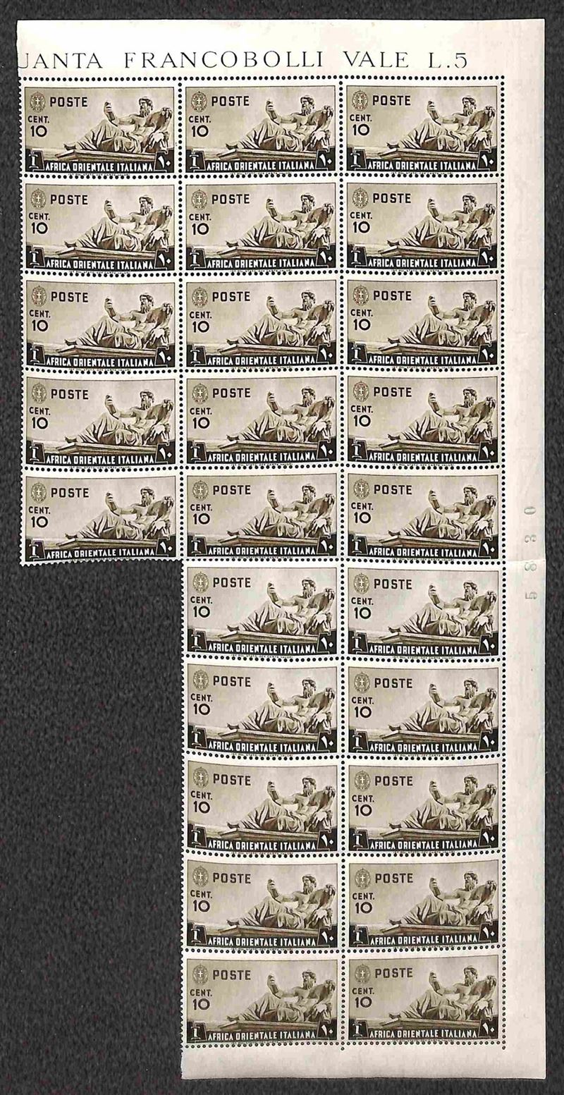 Italia / Colonie / Africa Orientale Italiana / Posta Ordinaria