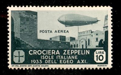 Italia / Colonie / Egeo / Emissioni Generali / Posta Aerea