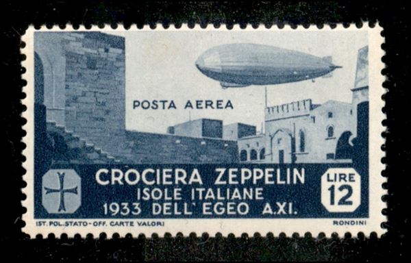 ITALIA / Colonie / Egeo / Emissioni generali / Posta aerea