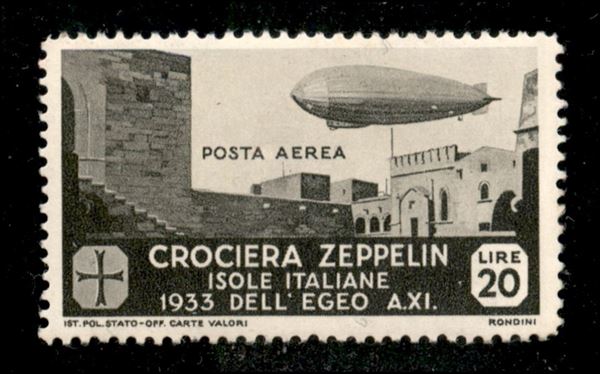 ITALIA / Colonie / Egeo / Emissioni generali / Posta aerea