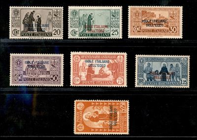 Italia / Colonie / Egeo / Emissioni Generali / Posta Ordinaria