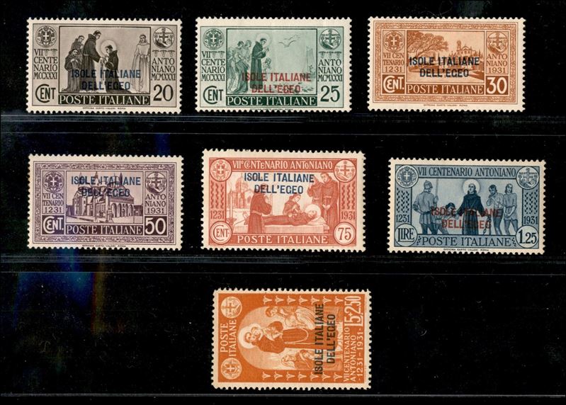 Italia / Colonie / Egeo / Emissioni Generali / Posta Ordinaria
