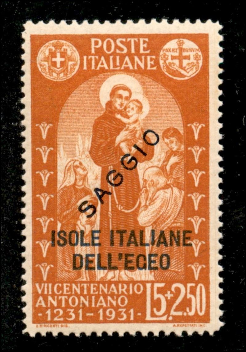 Italia / Colonie / Egeo / Emissioni Generali / Saggi