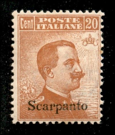 Italia / Colonie / Egeo / Scarpanto / Posta Ordinaria