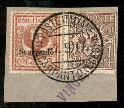Italia / Colonie / Egeo / Scarpanto / Posta Ordinaria