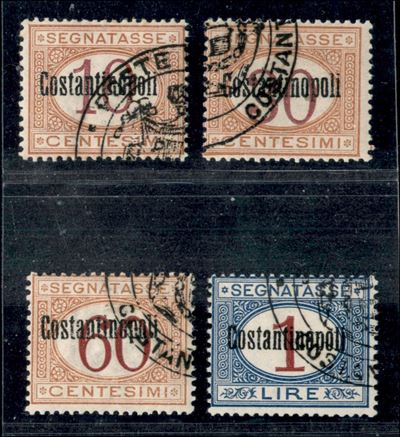 Italia / Uffici Postali All'estero / Levante / Costantinopoli / Segnatasse