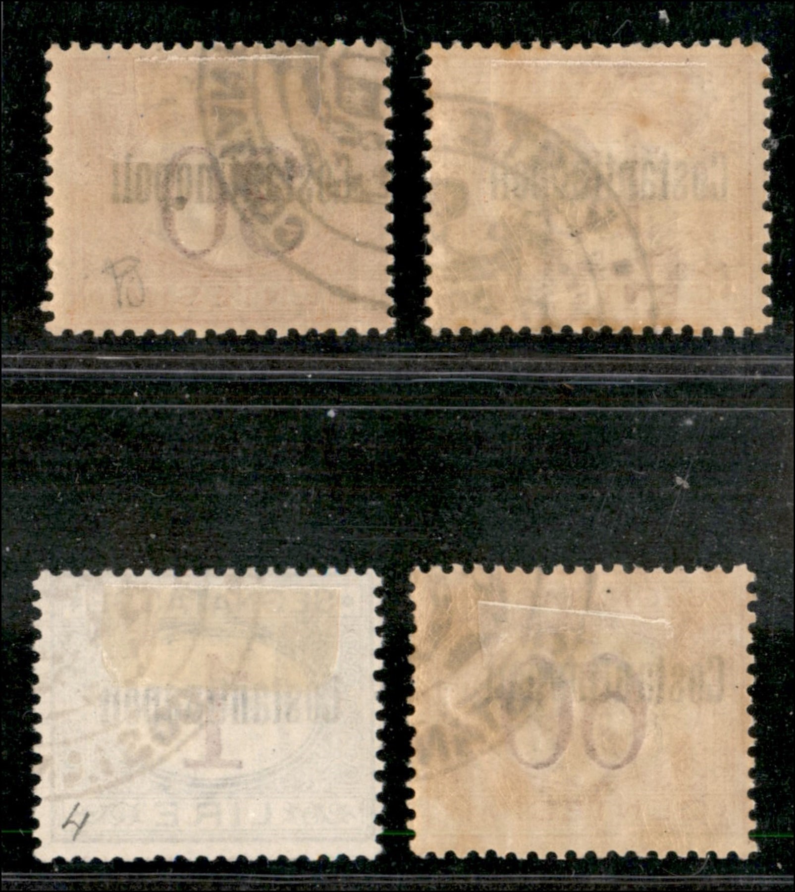 Italia / Uffici Postali All'estero / Levante / Costantinopoli / Segnatasse