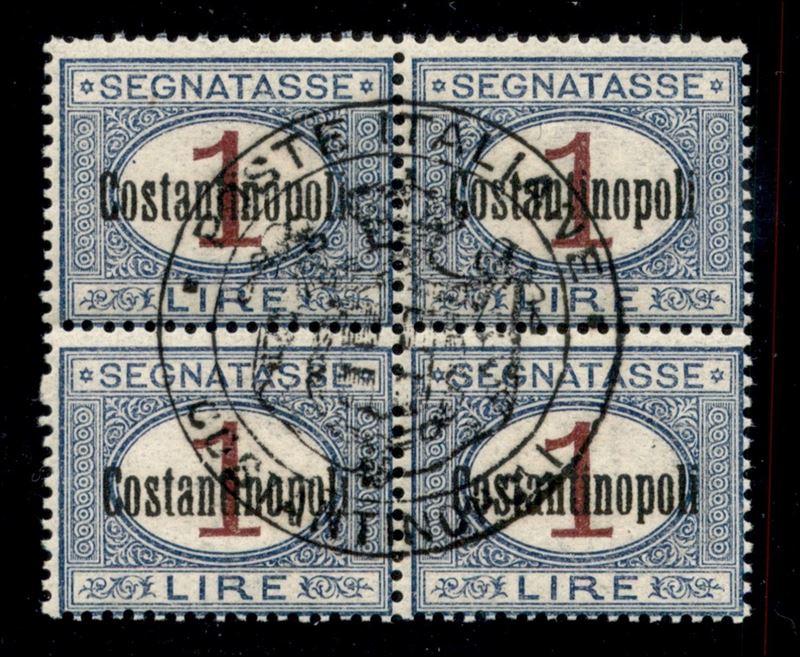 Italia / Uffici Postali All'estero / Levante / Costantinopoli / Segnatasse
