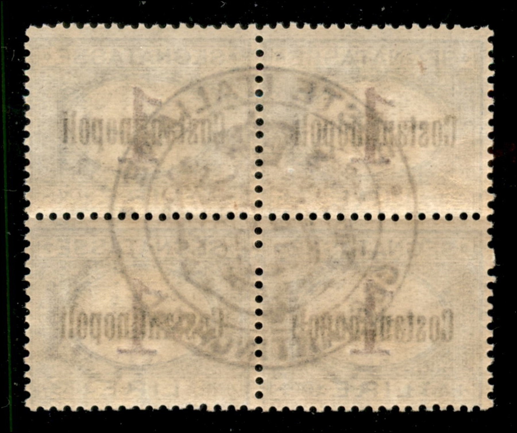 Italia / Uffici Postali All'estero / Levante / Costantinopoli / Segnatasse