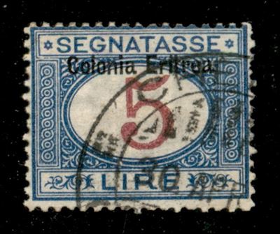 Italia / Colonie / Eritrea / Segnatasse