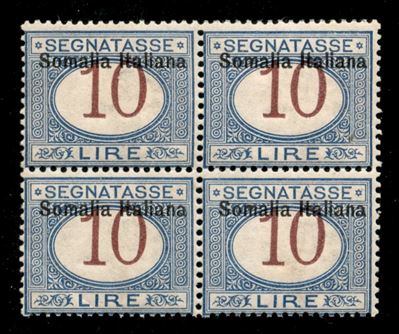 Italia / Colonie / Somalia / Segnatasse