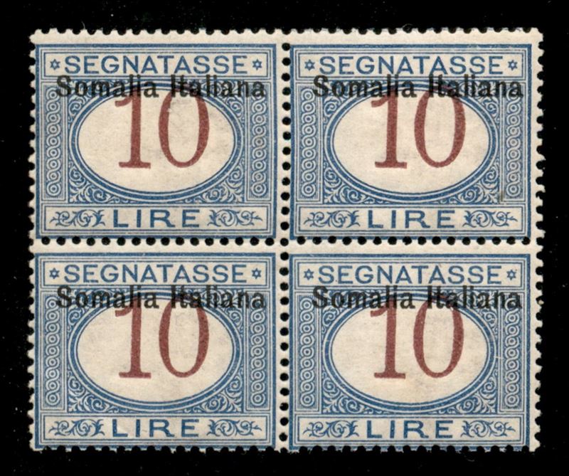 Italia / Colonie / Somalia / Segnatasse